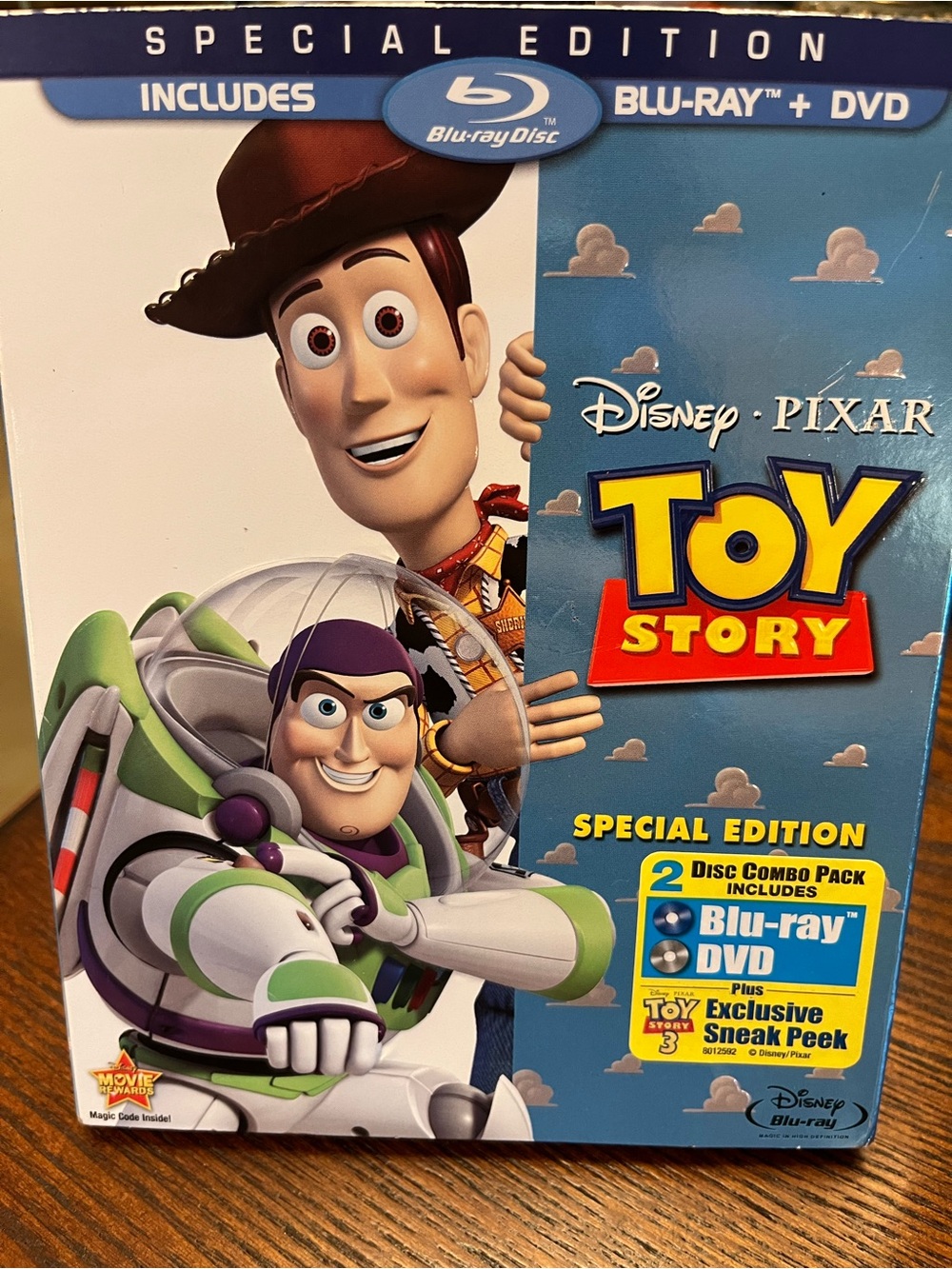 Disney Pixar Toy Story Special Edition 2 Blu-Ray DVD Set